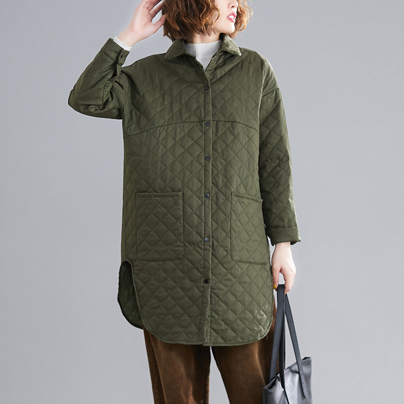 Artistic Cotton Padded Thickened Cotton-padded Coat